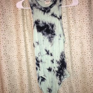 Tie dye bodysuit